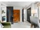 Bright office space featuring stylish storage, comfortable seating, and easy access to a modern bathroom at 3885 Vrain St, Denver, CO 80212