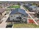 Scenic aerial view of a home nestled in a friendly neighborhood, close to parks and community spaces at 7265 S Millbrook Ct, Aurora, CO 80016