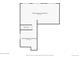 Floor plan showing basement with unfinished space at 18554 E Vassar Dr, Aurora, CO 80013