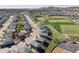 A neighborhood and green space with rolling hills at 3727 Starry Night Loop, Castle Rock, CO 80109