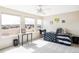 Bright and cheerful bedroom with natural light, decorated with baseball and softball themes at 1280 Galactic Pl, Castle Rock, CO 80108