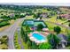 Community amenities include a pool, tennis court, and multiple homes within a neighborhood at 1289 Diamond Ridge Cir, Castle Rock, CO 80108