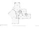 Floor plan of the house showing the layout of the main level, kitchen, dining room, garage, and laundry at 1289 Diamond Ridge Cir, Castle Rock, CO 80108