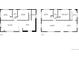Two-story floor plan showing bedrooms, bathrooms, Gathering room, living room, and kitchen at 111 Wolff St, Denver, CO 80219