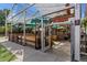 Outdoor dining area with rustic decor and a lively atmosphere at 3444 Navajo St # 10, Denver, CO 80211