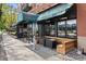 Outdoor patio with comfortable seating and stylish design at 3444 Navajo St # 10, Denver, CO 80211