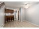 Dining area with tiled floor and access to kitchen at 1711 S Blackhawk Way # D, Aurora, CO 80012