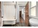 Charming bathroom with clawfoot tub and vintage-style fixtures at 3445 N Clay St, Denver, CO 80211