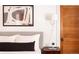 Cozy bedroom detail with modern accents at 3445 N Clay St, Denver, CO 80211