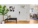 Welcoming entryway with hardwood floors and stylish decor at 1765 Xenia St, Denver, CO 80220