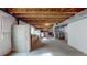 Unfinished basement area ready for customization with visible ceiling and ductwork at 5280 Longs Peak St, Brighton, CO 80601