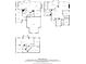 Detailed floor plan showcasing the layout of the house with multiple floors and room dimensions at 1366 Killington Ct, Evergreen, CO 80439