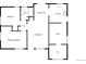 Home floor plan showing the layout of the primary bedroom, dining area, kitchen and utility room at 1479 S Bellaire St, Denver, CO 80222