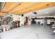 Large garage providing ample space for parking, storage and workshop areas at 31969 Robinson Hill Rd, Golden, CO 80403