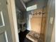 A partially renovated bathroom awaits fixtures, promising a personalized touch to the space at 723 Newton St, Denver, CO 80204