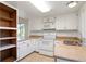 Well-lit kitchen with white cabinets and ample counter space at 3512 S Kittredge St # A, Aurora, CO 80013
