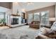 Bright living room featuring large windows and a fireplace, with great natural light and comfortable seating at 8426 W 97Th Pl, Broomfield, CO 80021