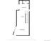 Main floor plan featuring living room, kitchen, dining area, and bath at 1745 Lowell Blvd, Denver, CO 80204