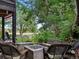 Outdoor fire pit area with comfortable seating, perfect for cozy gatherings with a view of the backyard at 280 E 11Th Ave, Broomfield, CO 80020