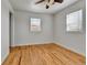 Bright and airy bedroom with hardwood floors and natural light at 6670 Hooker St, Denver, CO 80221