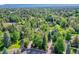 Wide aerial view of home and surrounding area at 6325 E Tufts Ave, Cherry Hills Village, CO 80111