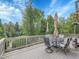 Deck with patio furniture, offering scenic views at 6325 E Tufts Ave, Cherry Hills Village, CO 80111