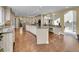 Large kitchen island and ample cabinetry at 6325 E Tufts Ave, Cherry Hills Village, CO 80111