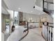 Two-story living room with fireplace at 6325 E Tufts Ave, Cherry Hills Village, CO 80111