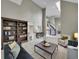 Open floor plan with built-in shelving at 6325 E Tufts Ave, Cherry Hills Village, CO 80111