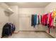 Large walk-in closet with ample hanging and shelving space at 7562 E 130Th Cir, Thornton, CO 80602