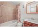 Neat bathroom with a tub, shower, and vanity at 6505 Kalua Rd # 204B, Boulder, CO 80301