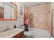 Clean bathroom with tub and shower combination at 6505 Kalua Rd # 204B, Boulder, CO 80301