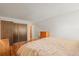 Comfortable bedroom with double bed and wood floors at 6505 Kalua Rd # 204B, Boulder, CO 80301