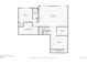 Basement layout featuring storage spaces and an office, showcasing potential for custom build-out at 20223 Terrace View Dr, Parker, CO 80134