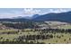 Expansive mountain landscape with rolling hills and lush forests in background at 12655 Greenland Acres Rd, Larkspur, CO 80118