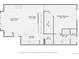 Here is a 2D floor plan of the home at 6821 W Yale Ave, Lakewood, CO 80227