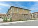 Beautiful townhome with stone accents, and well-maintained landscaping at 8376 Lorenzo Ln # A, Highlands Ranch, CO 80129