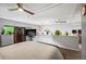 Bright bedroom with a partition, modern decor, natural light and lots of plants at 930 Acoma St # 106, Denver, CO 80204