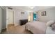 Comfortable bedroom with a double bed and dresser at 7251 S Xenia Cir # F, Centennial, CO 80112