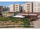 Distant aerial shot of Bruz Off Fax Brewing featuring an outdoor area and a large lot at 3657 Pecos St, Denver, CO 80211