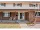 View of front porch, security door and decorative accents at 6196 S Rosewood Dr, Littleton, CO 80121