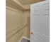 Walk-in closet featuring metal shelving and rods at 6417 S Florence Way, Englewood, CO 80111