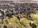 Aerial view of community and golf course at 4005 S Dillon Way # 102, Aurora, CO 80014