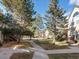 Landscaped community with walkways and mature trees at 4005 S Dillon Way # 102, Aurora, CO 80014