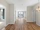 Hardwood floors throughout this bright hallway at 4005 S Dillon Way # 102, Aurora, CO 80014