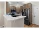 Modern kitchen with updated cabinetry and appliances at 4005 S Dillon Way # 102, Aurora, CO 80014