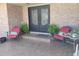 Charming front entrance with brick facade and seating area at 3191 W 151St Ct, Broomfield, CO 80023