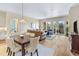 Comfortable living room featuring a sliding glass door and access to an outdoor patio at 49 Willowcroft Dr, Littleton, CO 80123