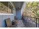 Charming balcony with seating area. Enjoy the outdoor space at 7205 S Gaylord St # F15, Littleton, CO 80122