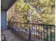 Nice balcony looking into the trees. Relax and enjoy the view at 7205 S Gaylord St # F15, Littleton, CO 80122